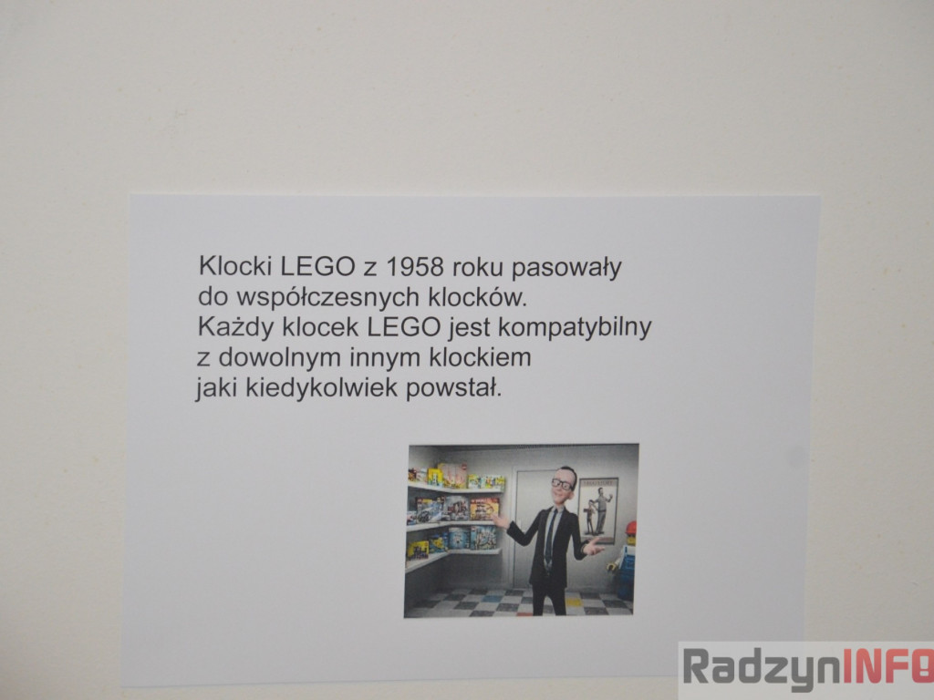 Wystawa  klocków Lego 5-letniego Mikołaja Ochnio