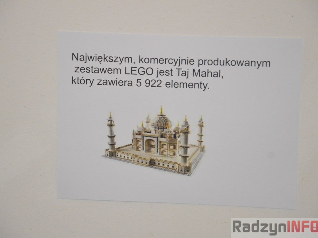 Wystawa  klocków Lego 5-letniego Mikołaja Ochnio