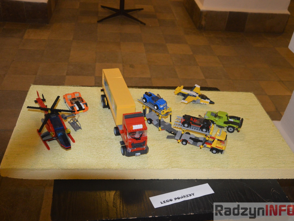 Wystawa  klocków Lego 5-letniego Mikołaja Ochnio