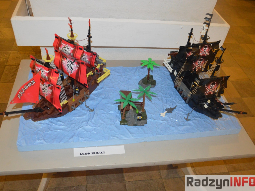 Wystawa  klocków Lego 5-letniego Mikołaja Ochnio