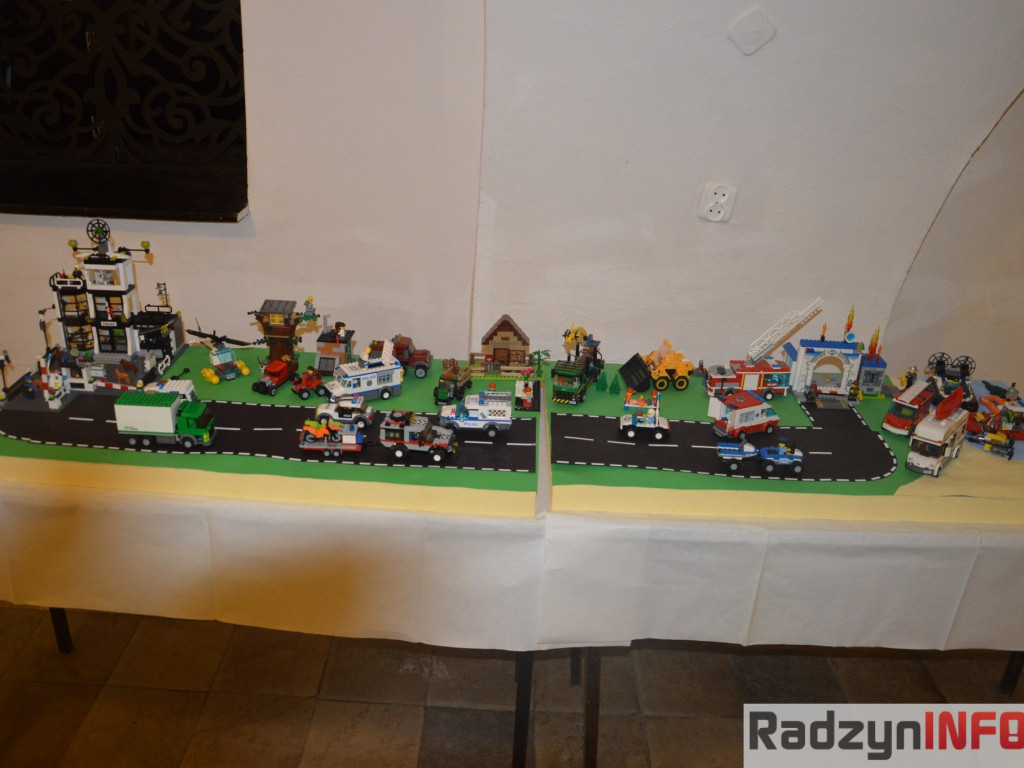 Wystawa  klocków Lego 5-letniego Mikołaja Ochnio