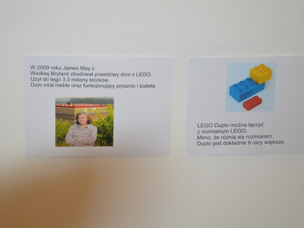 Wystawa  klocków Lego 5-letniego Mikołaja Ochnio