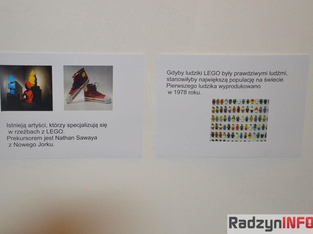 Wystawa  klocków Lego 5-letniego Mikołaja Ochnio