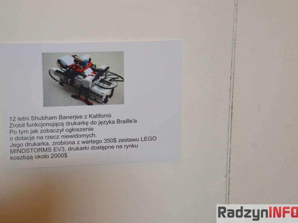 Wystawa  klocków Lego 5-letniego Mikołaja Ochnio