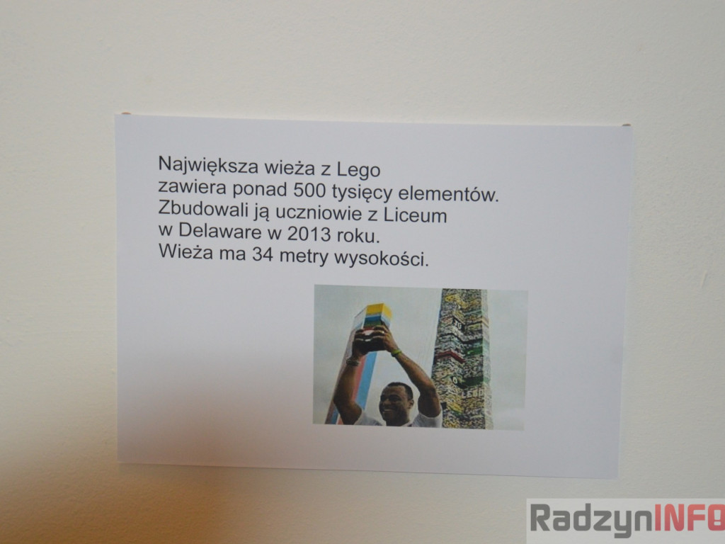 Wystawa  klocków Lego 5-letniego Mikołaja Ochnio