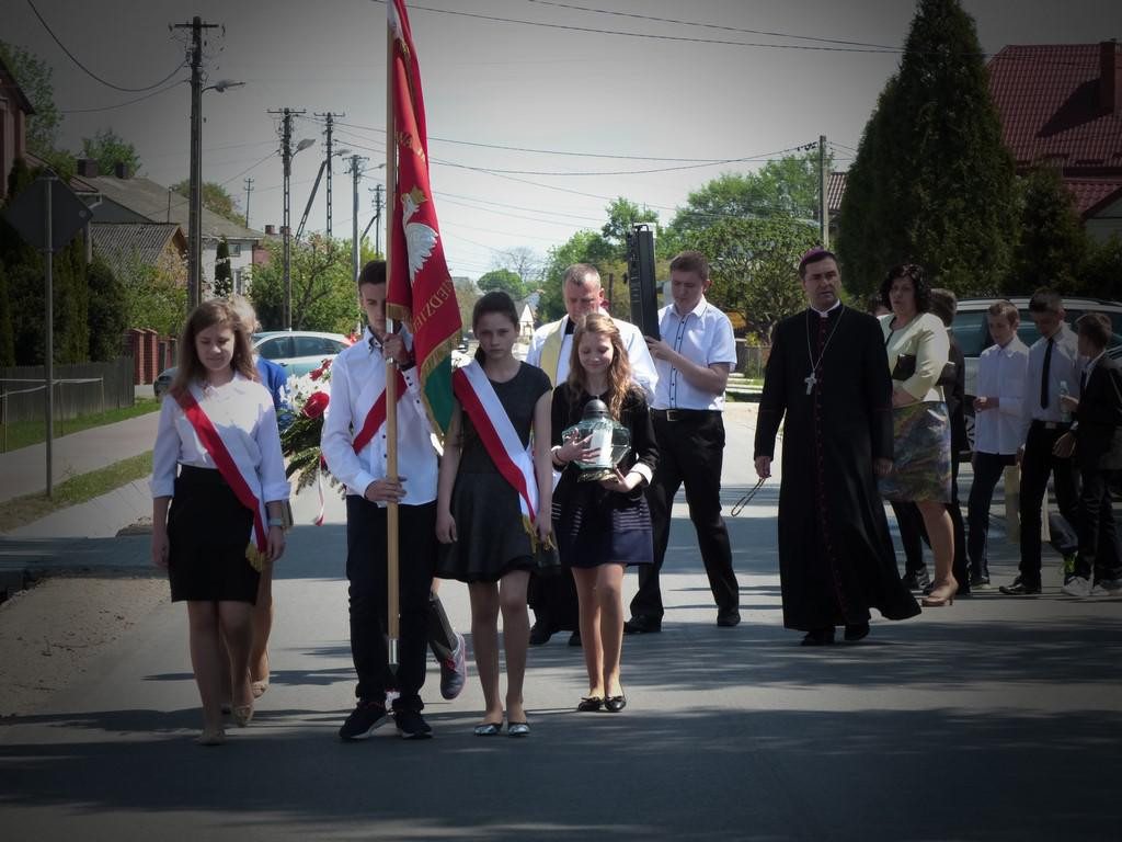 Dzień Patrona, ks. Lucjana Niedzielaka w Zespole Oświatowym w Polskowoli