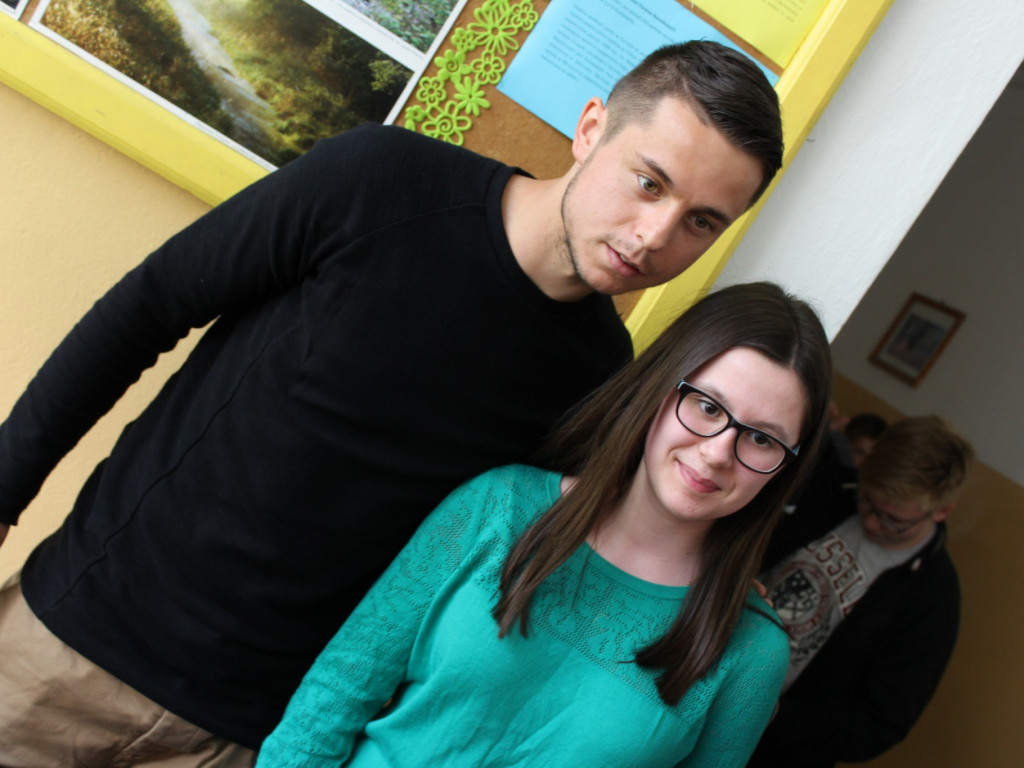 Spotkanie z mistrzem Polski, czyli legionista Ariel Borysiuk wśród gimnazjalistów z 