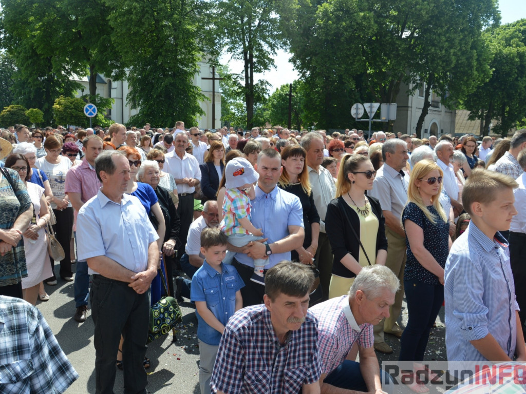 Uroczystość Bożego Ciała w Świętej Trójcy