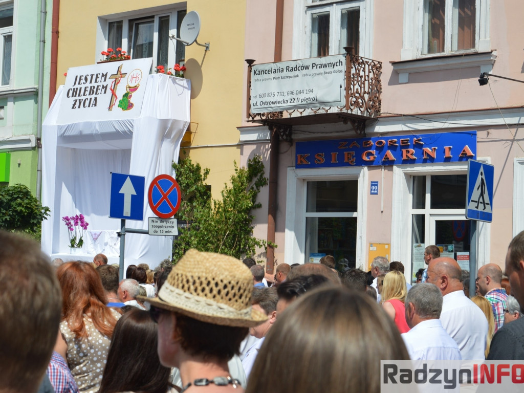 Uroczystość Bożego Ciała w Świętej Trójcy