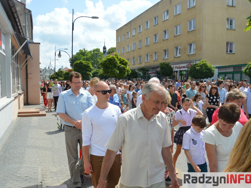 Uroczystość Bożego Ciała w Świętej Trójcy