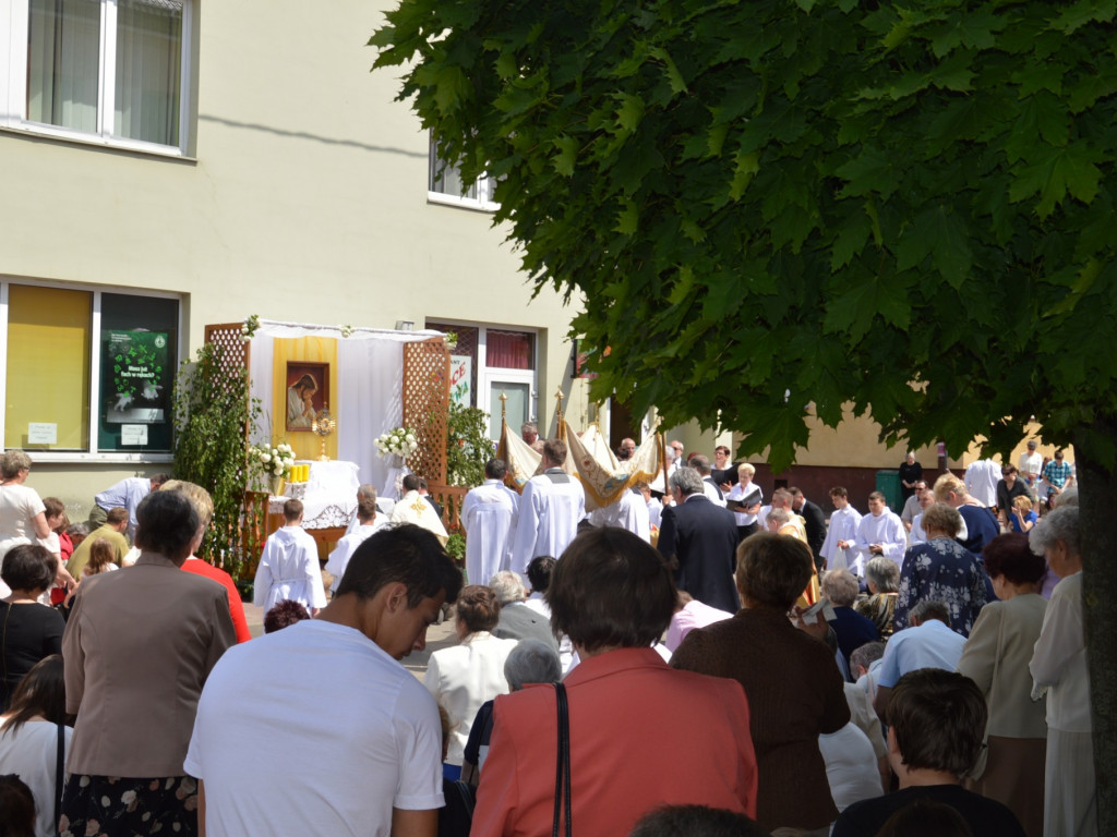 Uroczystość Bożego Ciała w Świętej Trójcy