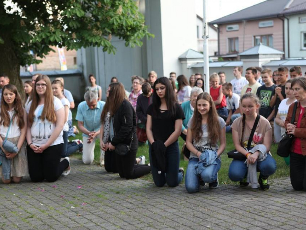 Przystanek przed ŚDM w Drelowie