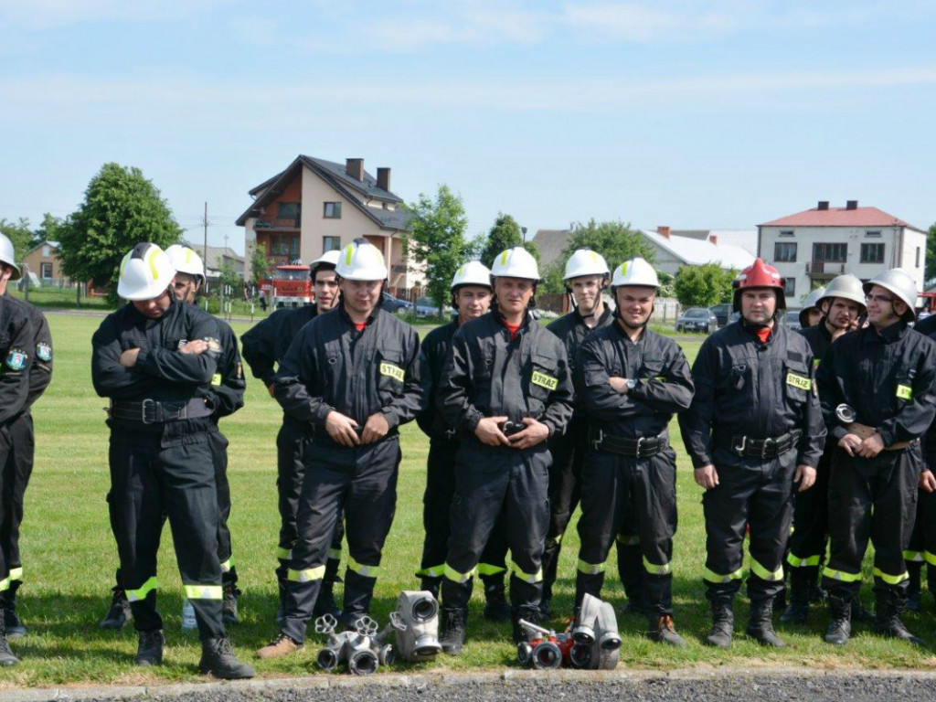 Zmagania strażaków z OSP
