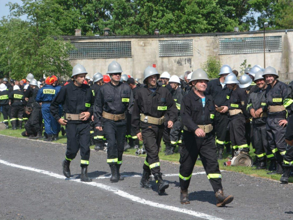 Zmagania strażaków z OSP
