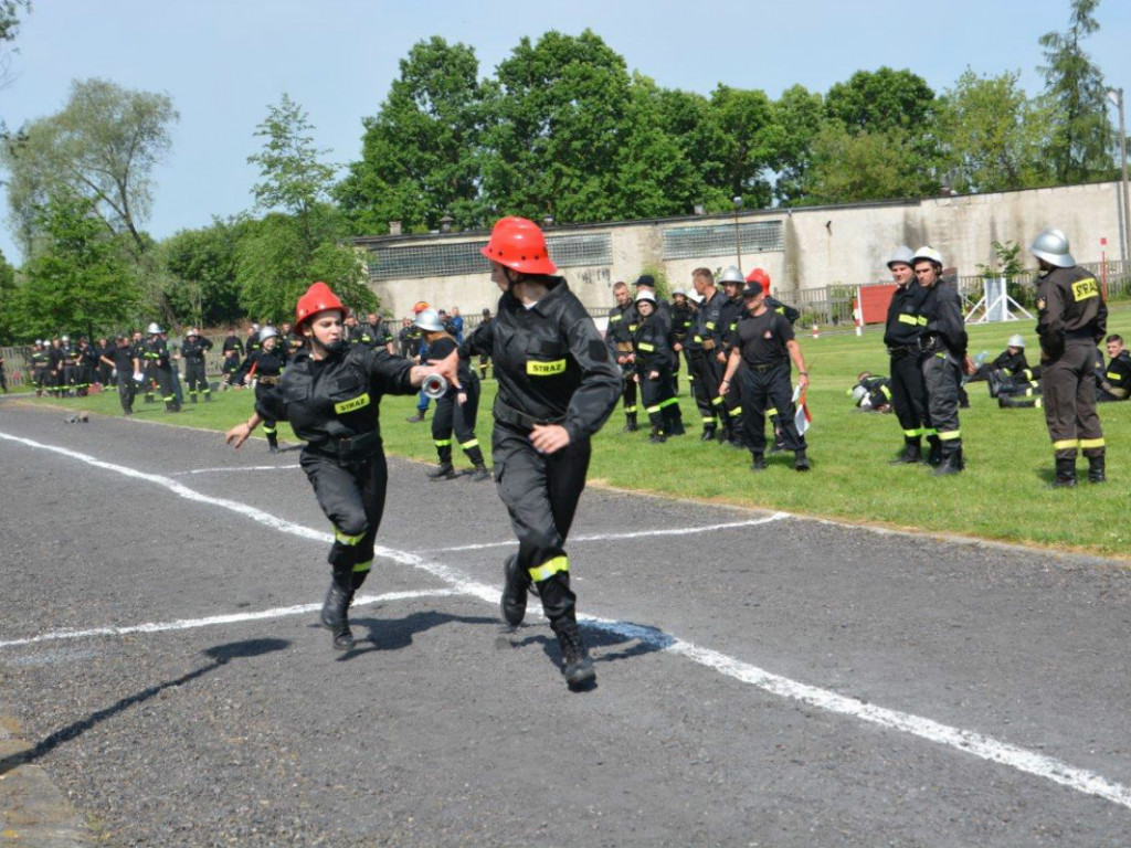 Zmagania strażaków z OSP