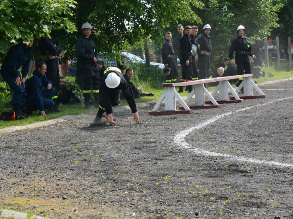Zmagania strażaków z OSP