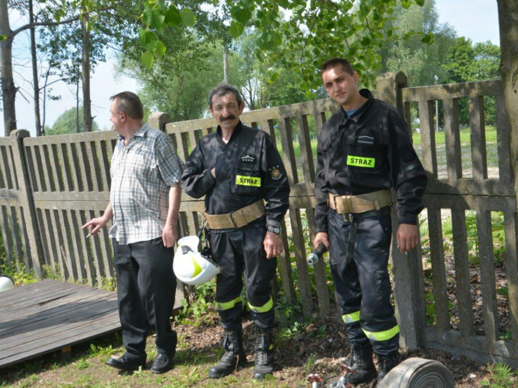 Zmagania strażaków z OSP