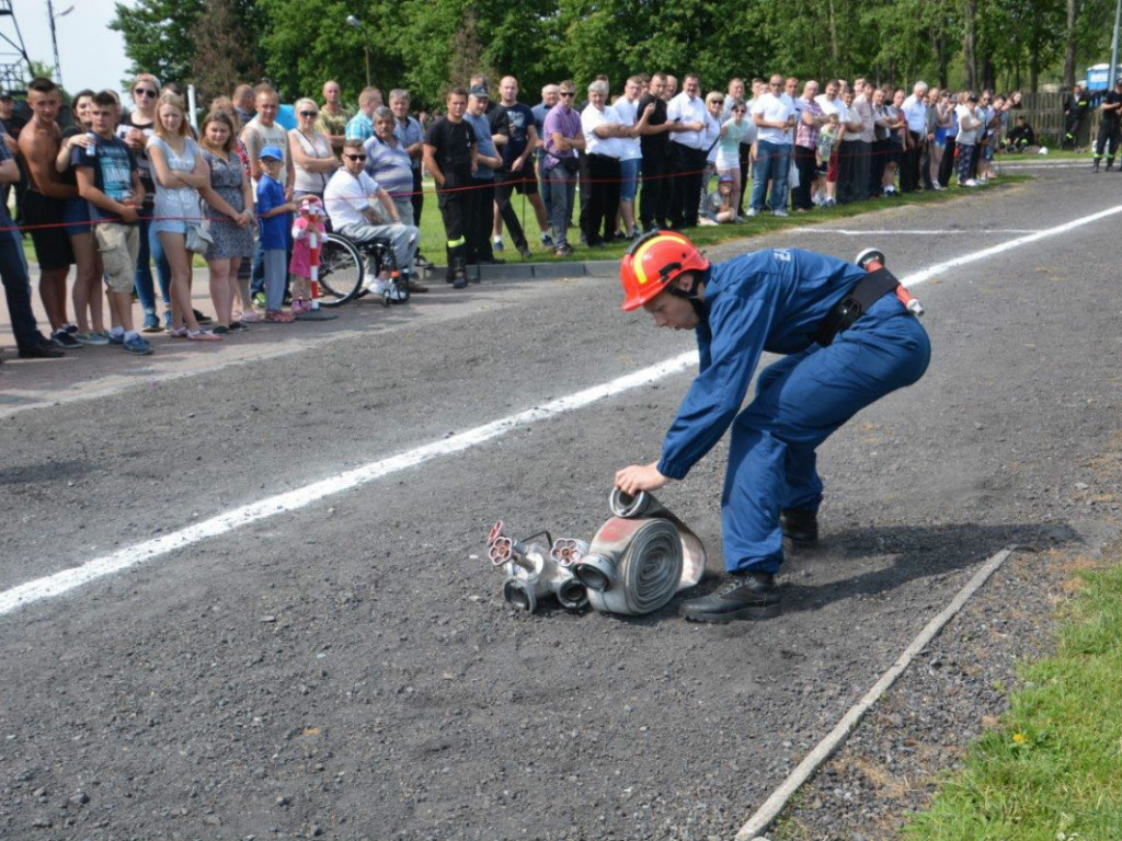 Zmagania strażaków z OSP