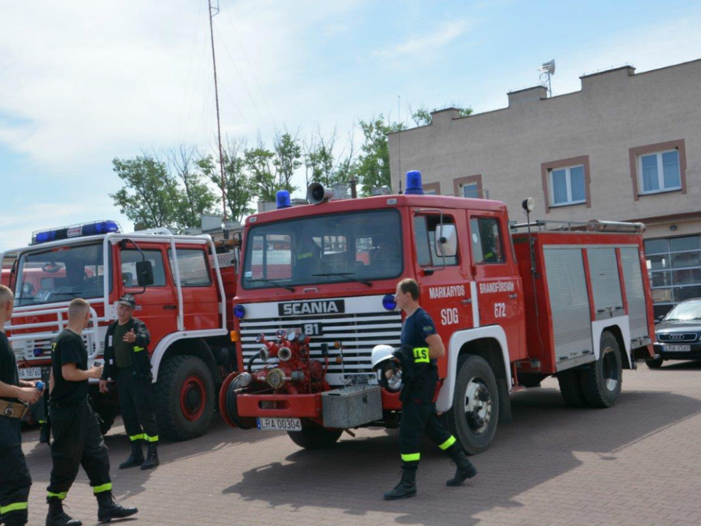 Zmagania strażaków z OSP