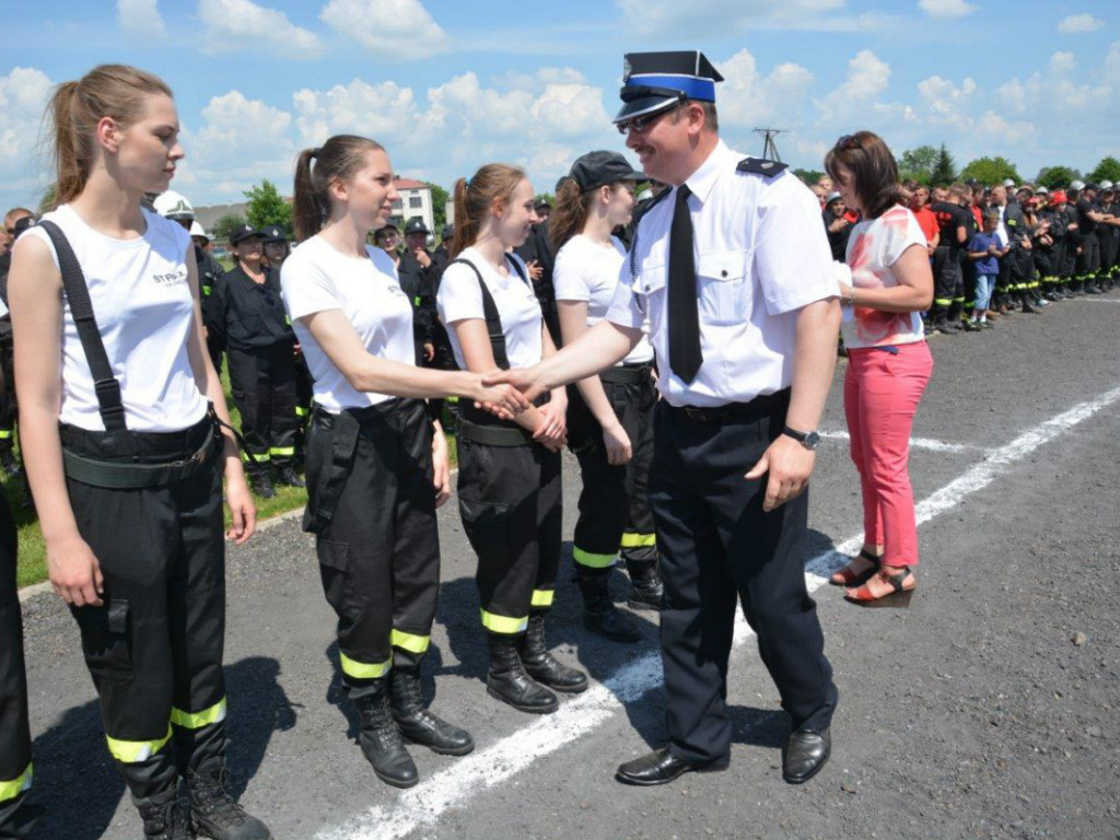Zmagania strażaków z OSP