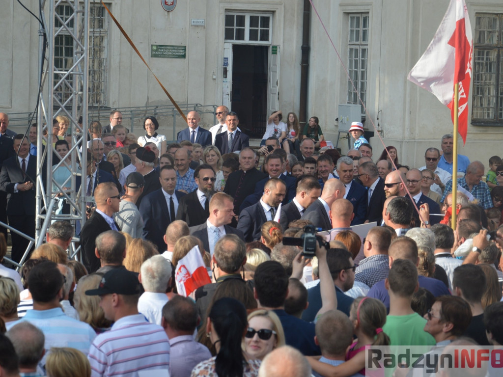 Wizyta Prezydenta Andrzeja Dudy w naszym mieście