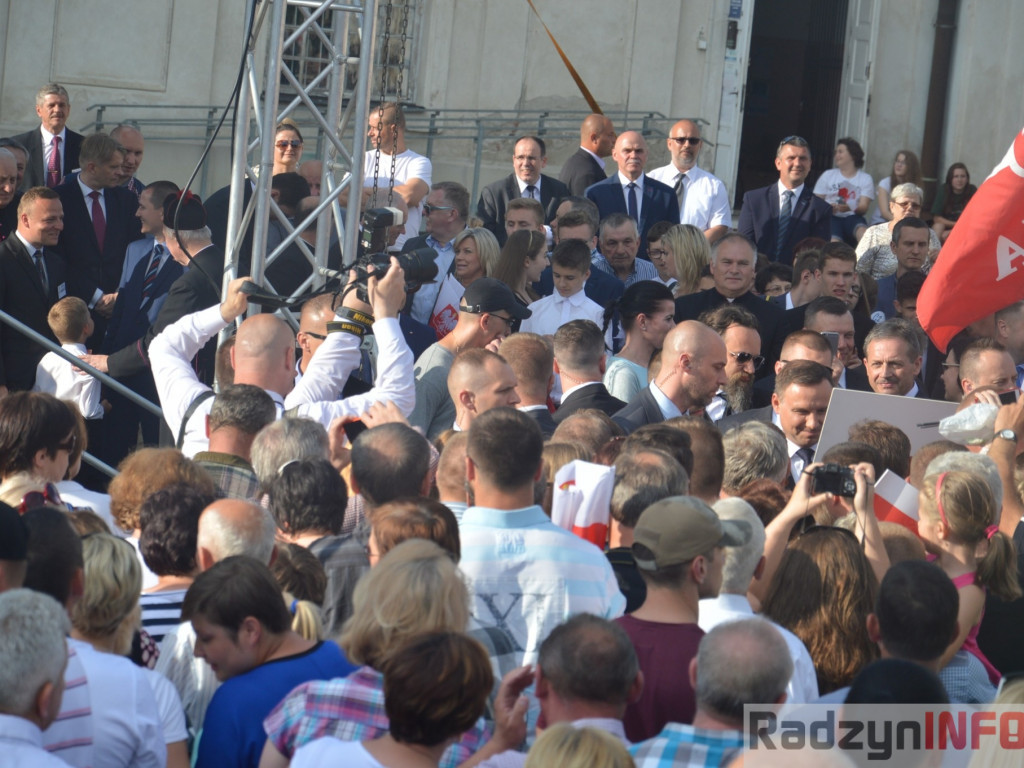 Wizyta Prezydenta Andrzeja Dudy w naszym mieście