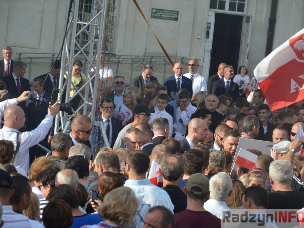 Wizyta Prezydenta Andrzeja Dudy w naszym mieście