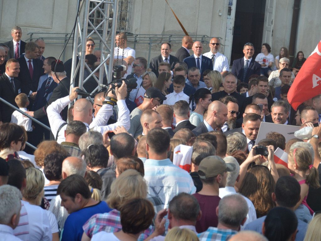 Prezydent Andrzej Duda w Radzyniu
