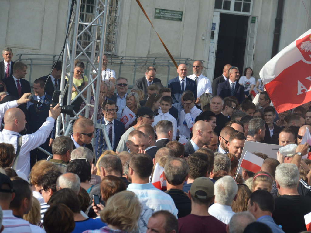 Prezydent Andrzej Duda w Radzyniu