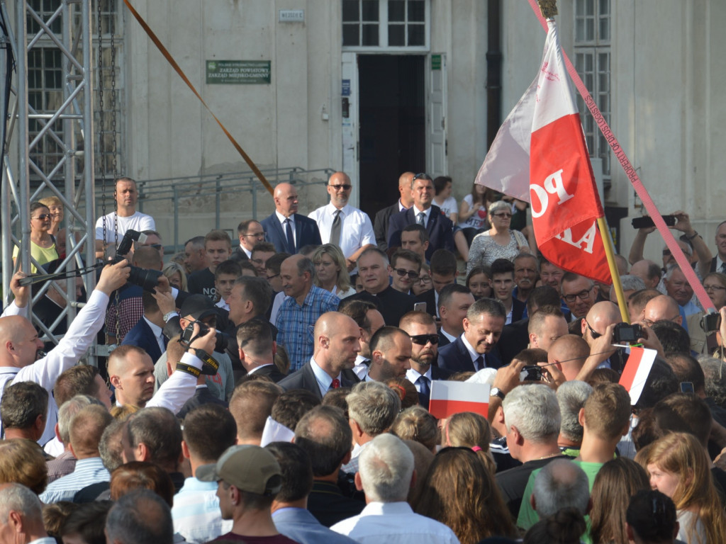 Prezydent Andrzej Duda w Radzyniu