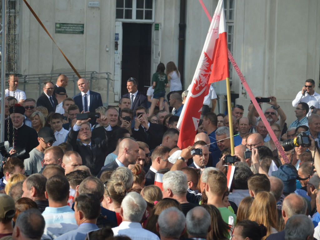 Prezydent Andrzej Duda w Radzyniu