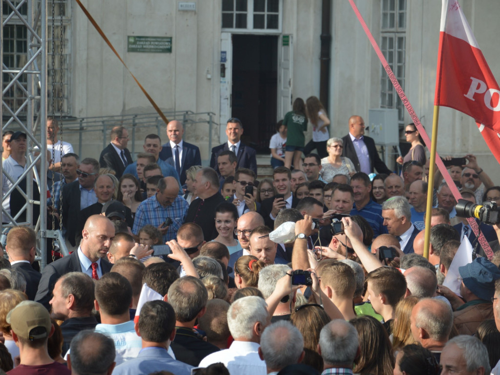 Prezydent Andrzej Duda w Radzyniu
