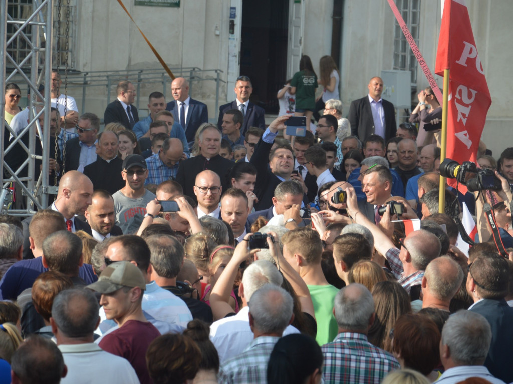 Prezydent Andrzej Duda w Radzyniu