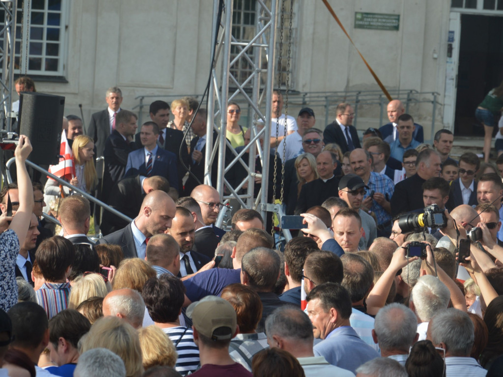 Prezydent Andrzej Duda w Radzyniu