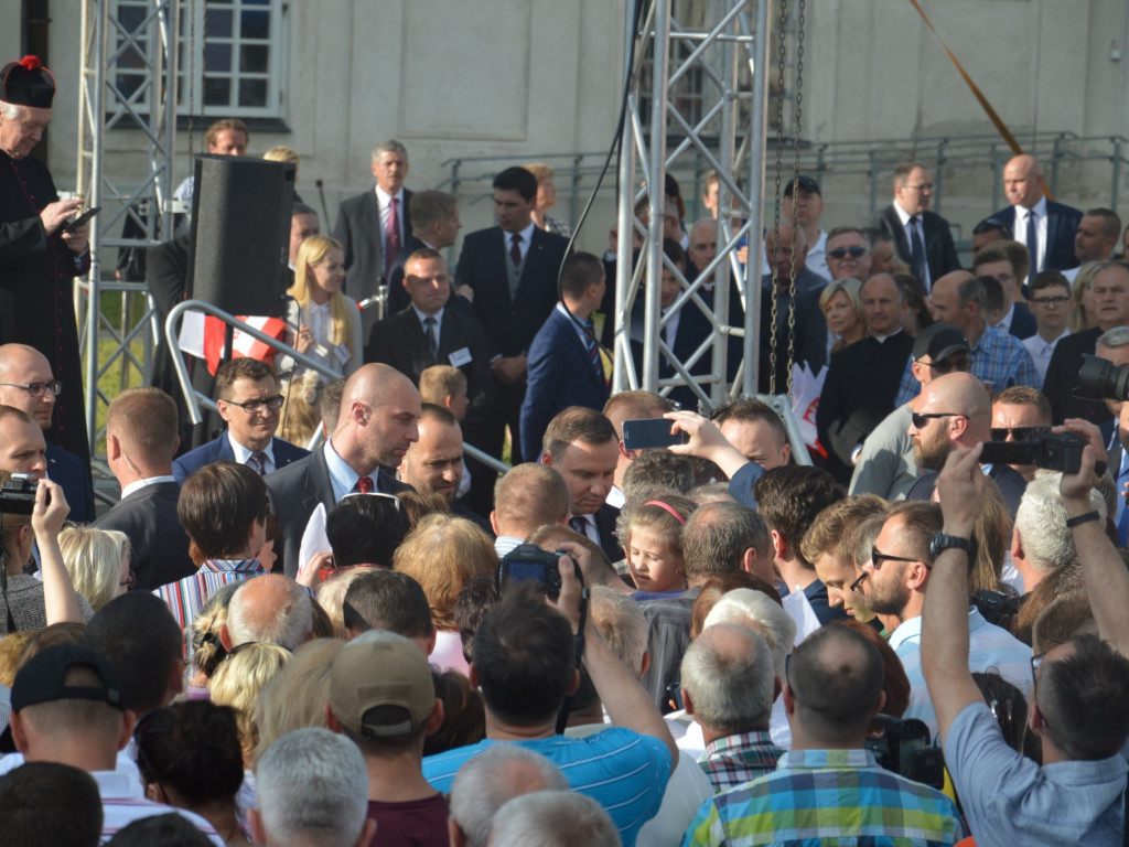 Prezydent Andrzej Duda w Radzyniu