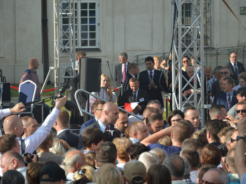 Prezydent Andrzej Duda w Radzyniu