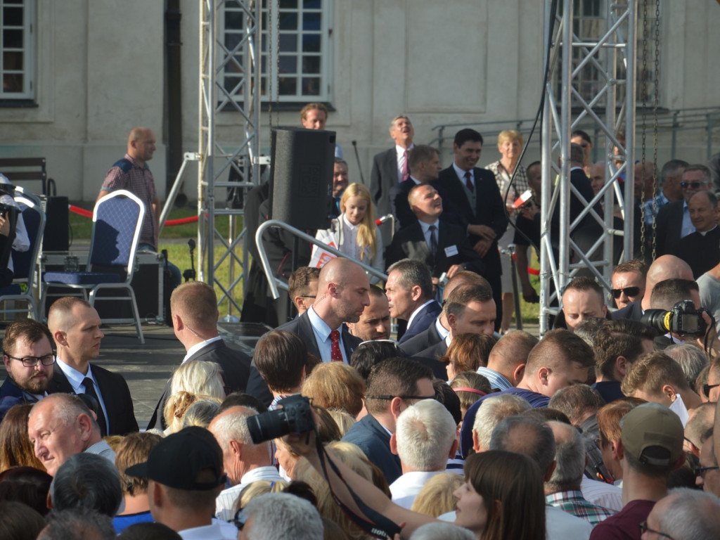 Prezydent Andrzej Duda w Radzyniu