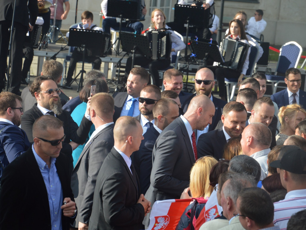 Prezydent Andrzej Duda w Radzyniu