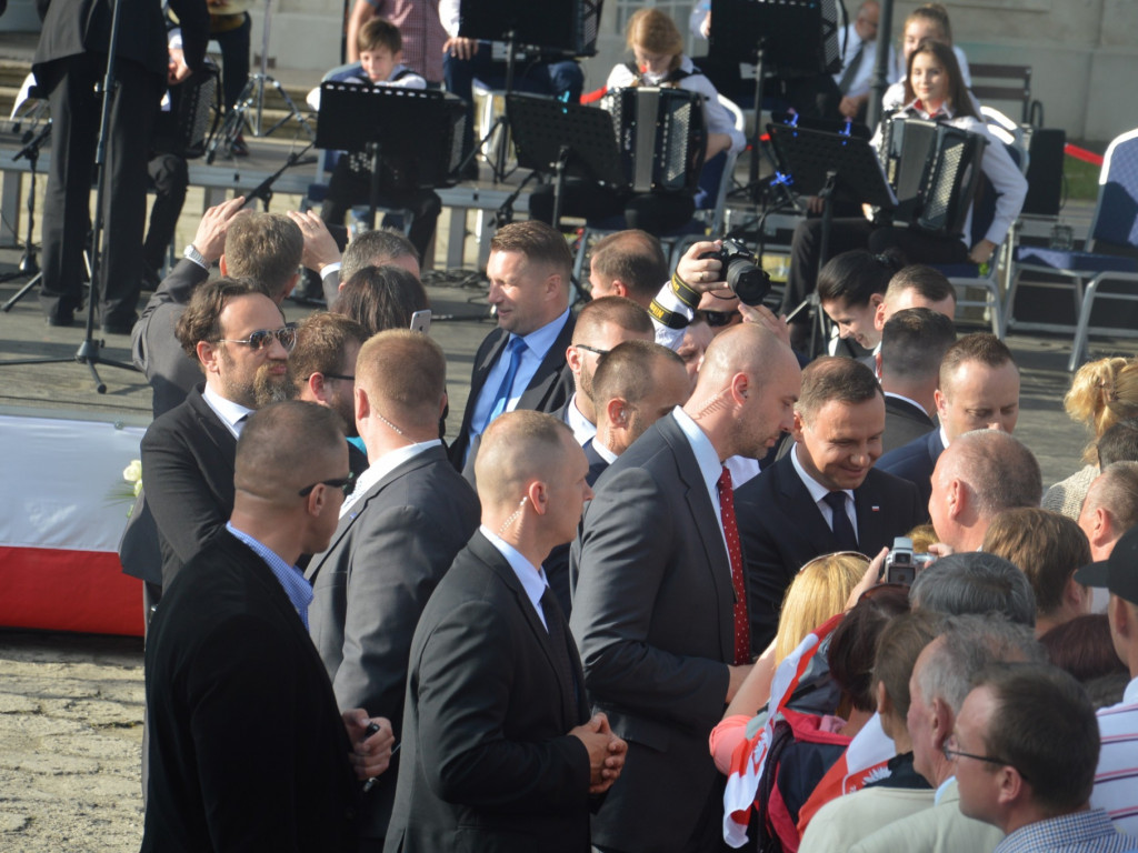 Prezydent Andrzej Duda w Radzyniu