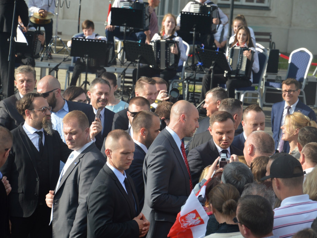 Prezydent Andrzej Duda w Radzyniu