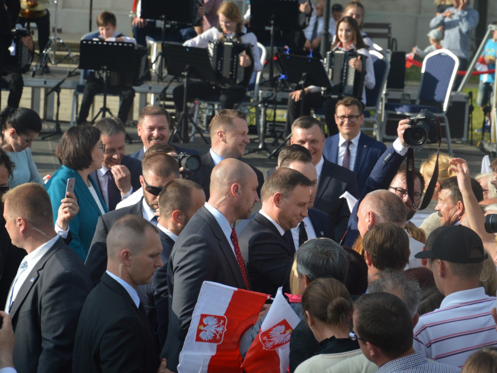 Prezydent Andrzej Duda w Radzyniu