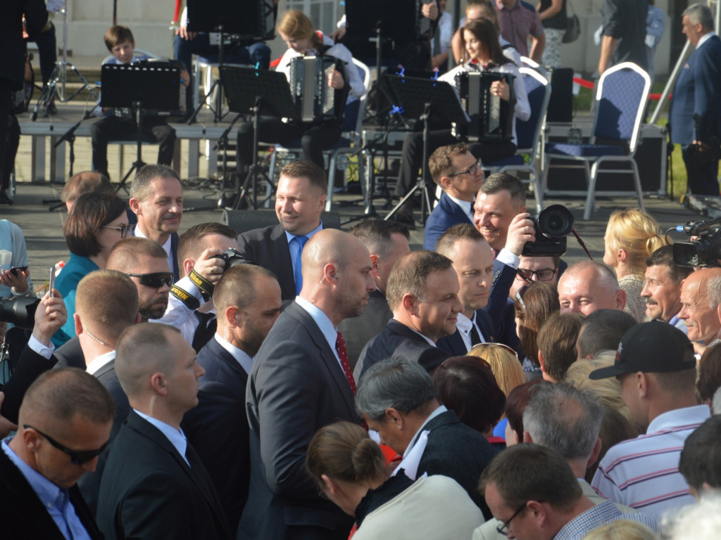 Prezydent Andrzej Duda w Radzyniu