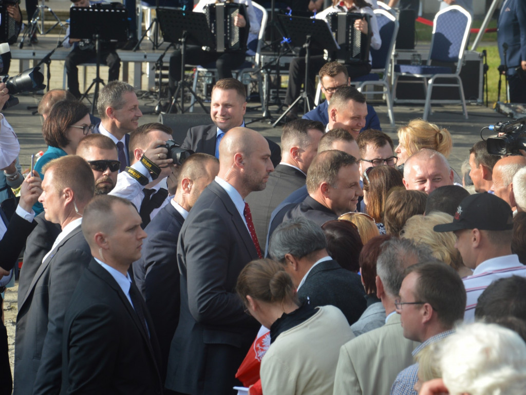 Prezydent Andrzej Duda w Radzyniu