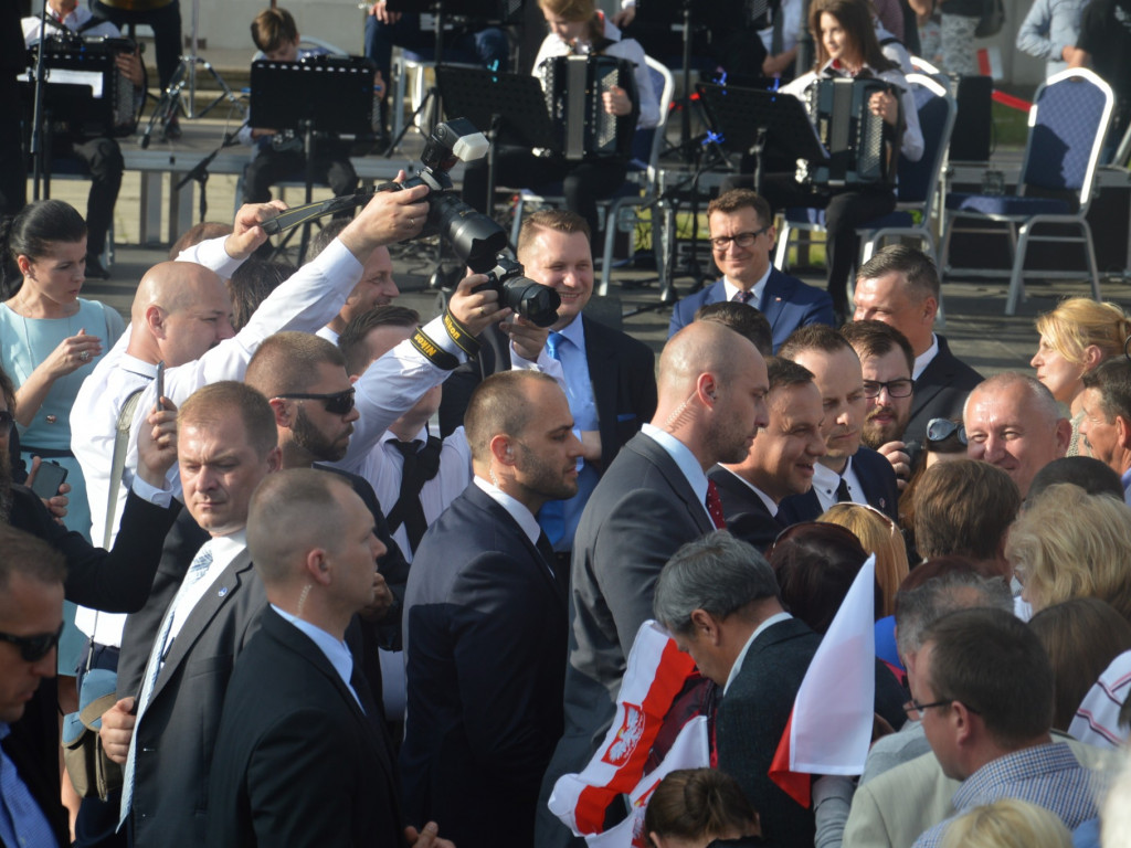 Prezydent Andrzej Duda w Radzyniu