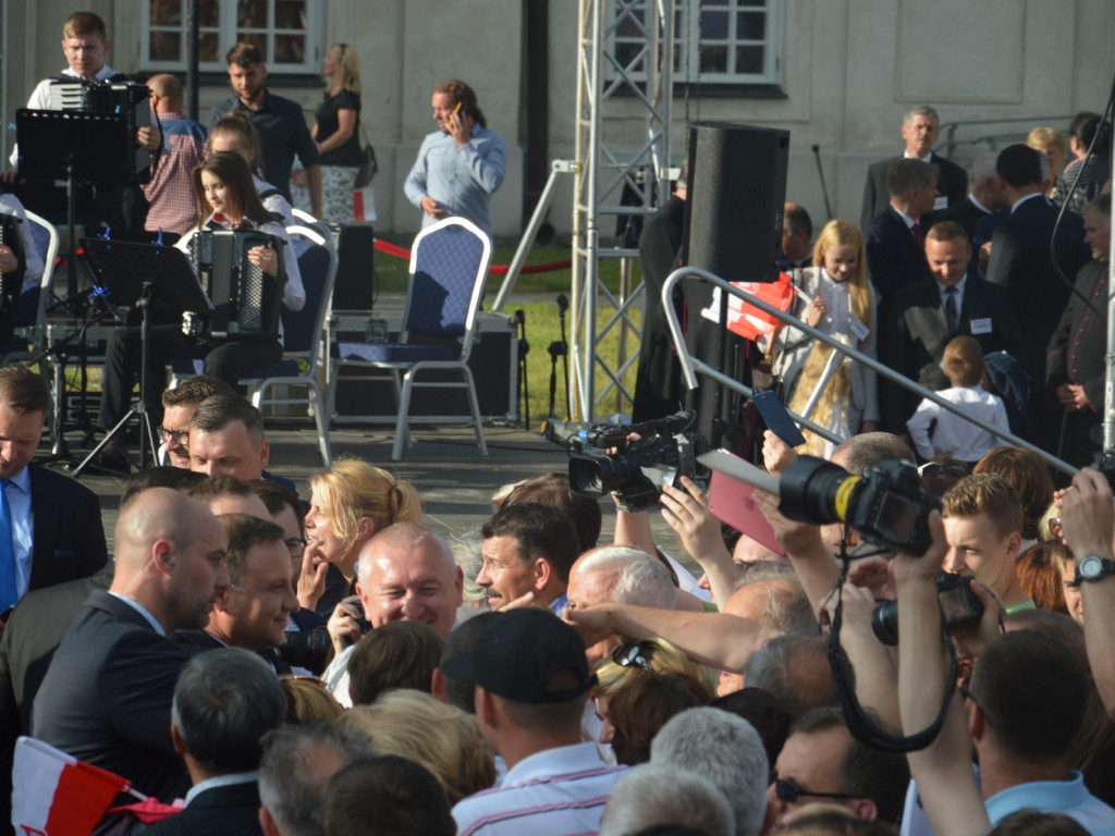 Prezydent Andrzej Duda w Radzyniu