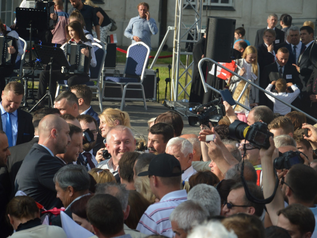 Prezydent Andrzej Duda w Radzyniu