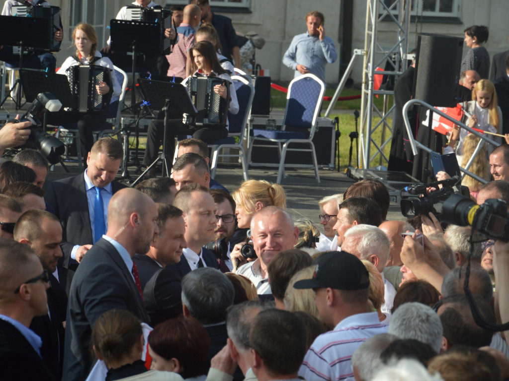 Prezydent Andrzej Duda w Radzyniu