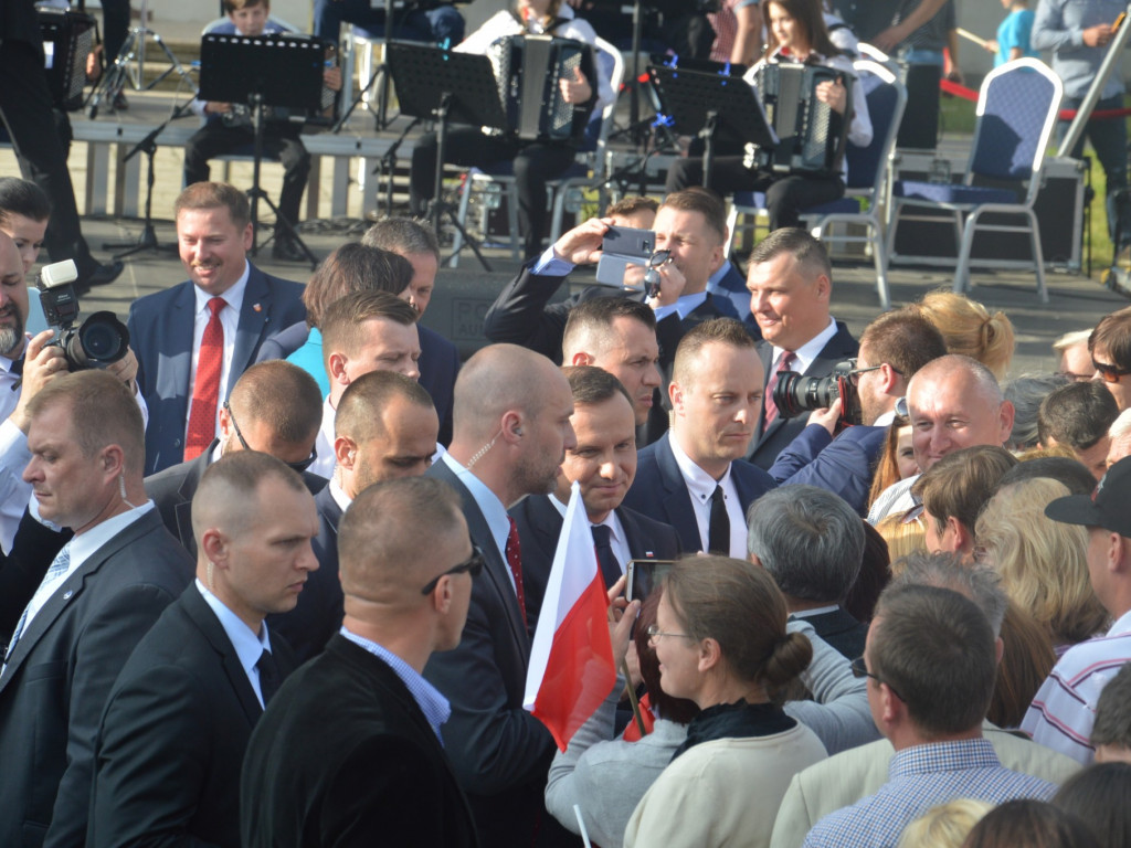 Prezydent Andrzej Duda w Radzyniu