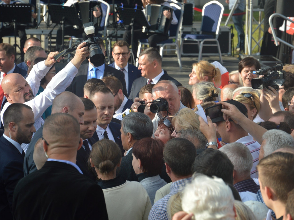 Prezydent Andrzej Duda w Radzyniu
