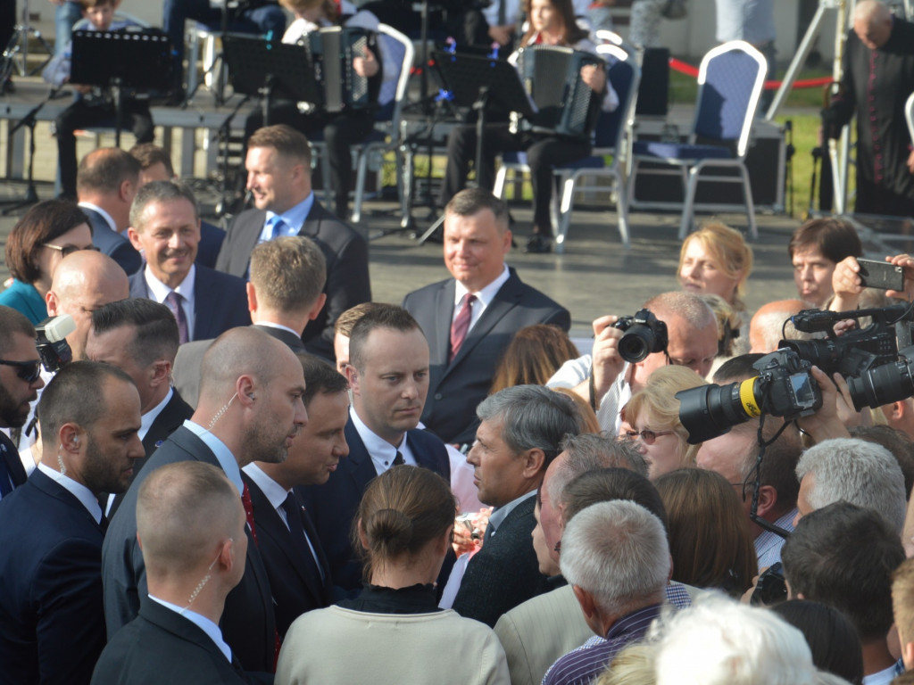 Prezydent Andrzej Duda w Radzyniu